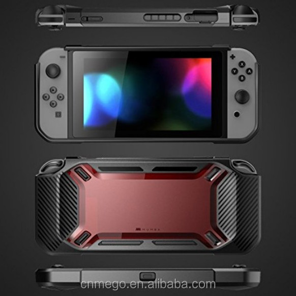 Protective Rubberized Hard Case Cover for Nintendo Switch Console