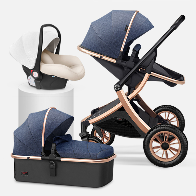 baby stroller luxury high landscape poussette Multi-Functional baby pram baby strollers for travel pram 3 in 1 with car seat