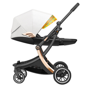 China Factory wholesale egg shell Stroller Baby travel system baby strollers with strong carry cot 3 in 1