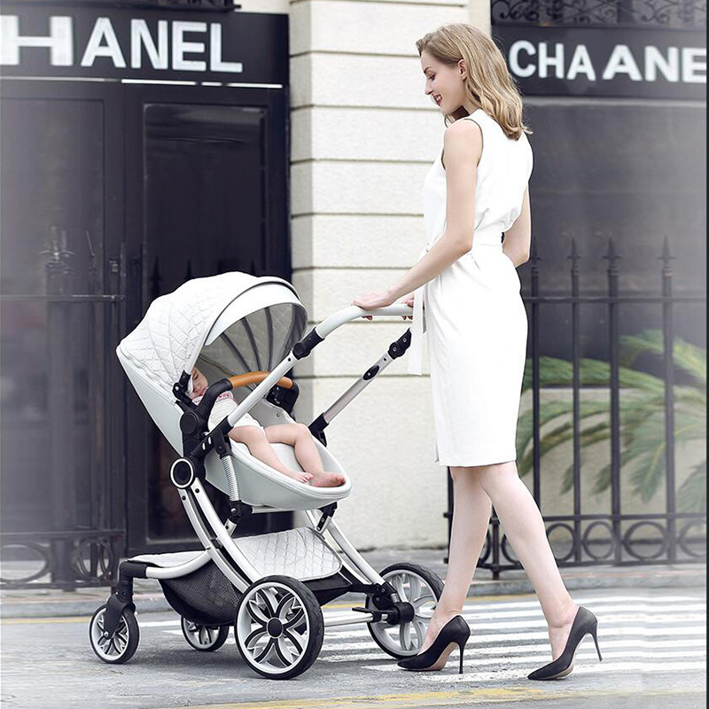 Luxury high quality egg shell baby stroller for Europe market baby travel  push chair for 0-36 months babies