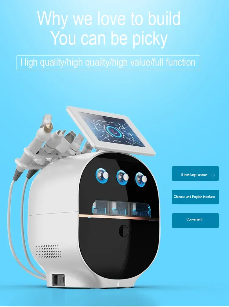 Facial Cleaning Water Skin Micro Bubble Machine Hydra Beauty Products Multi functional Skincare Salon Equipment