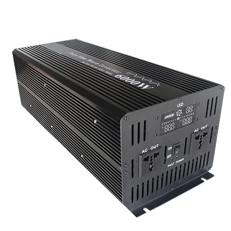 4000w 12v 24v 36v 48v Dc To Ac 110v 220v 230v 240v 4000 Watt solar Pure Sine Wave Power Inverter