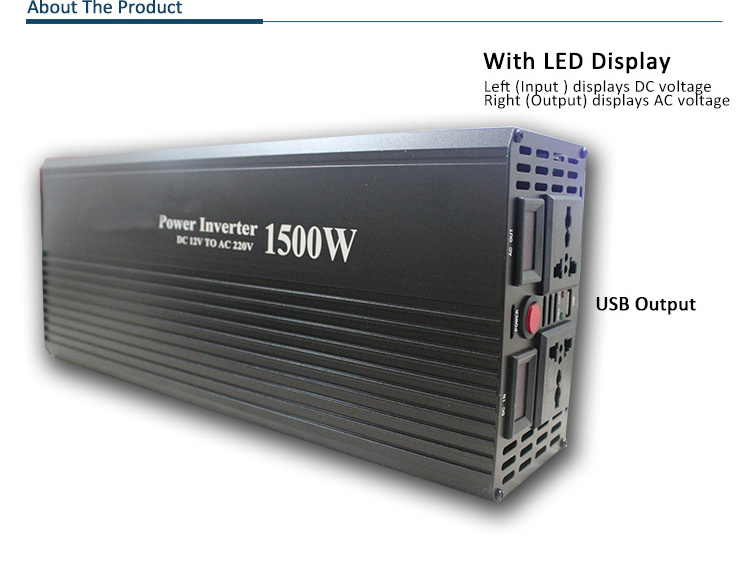 12v,24v,48v to 110v 220v 300w 500w 1000w 1500w 2000w 2500w 3000w UPS power inverter with modified  sine wave with charger