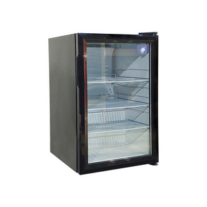 Meisda SC68E 68L Soft Drink Glass Door Commercial Display Fridge With Hidden Hinges