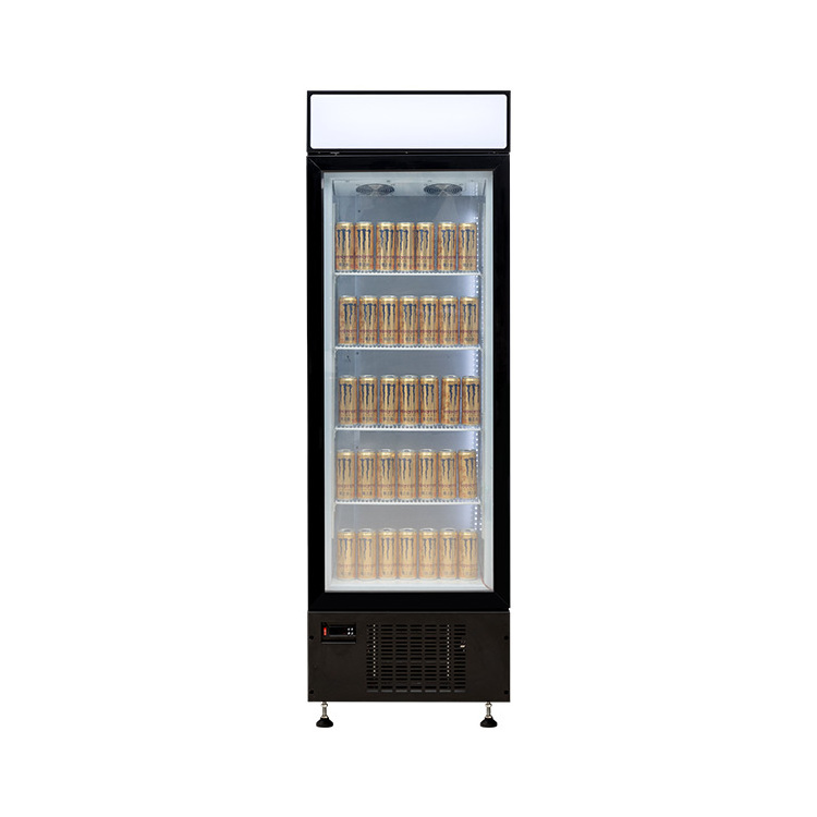 Meisda SD235B Customizable 235L Upright Freezer for Frozen Food & Ice Cream Single-Temperature Display