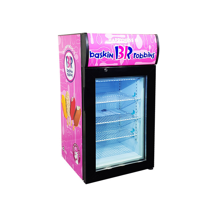 MEISDA Hot sale SD50B cold frozen food ice cream display mini freezer