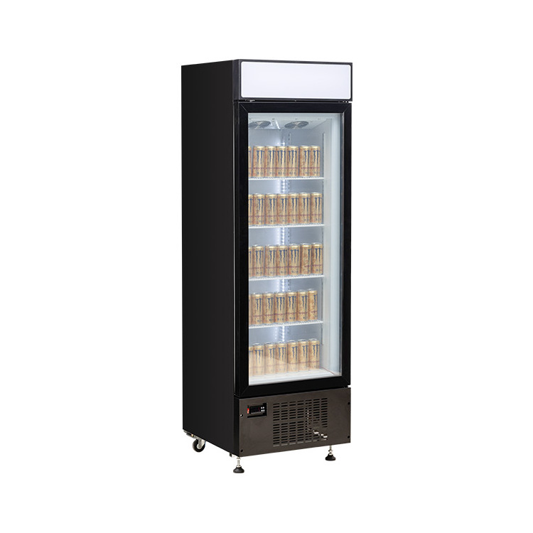 Meisda SD235B Customizable 235L Upright Freezer for Frozen Food & Ice Cream Single-Temperature Display