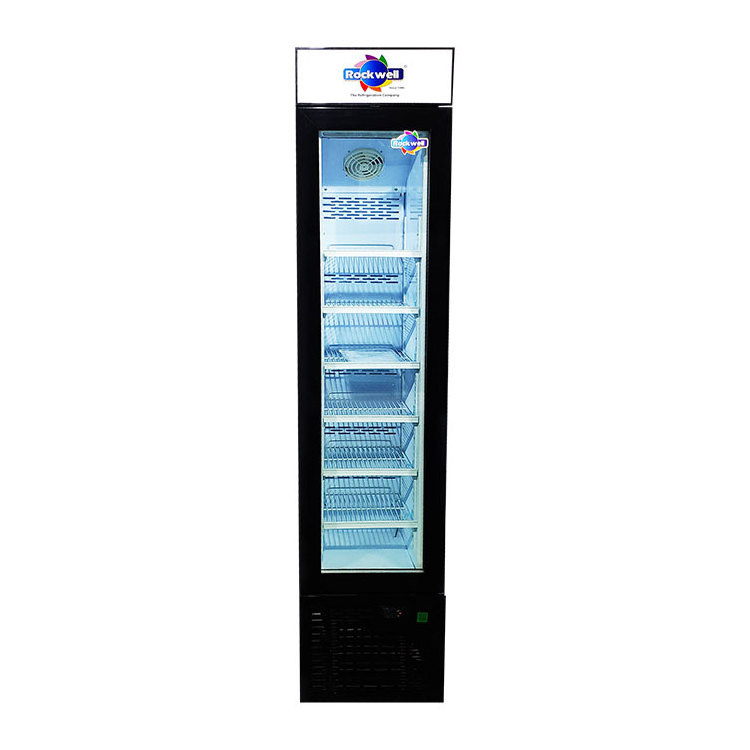 Meisda Hot sale SD105B glass door vertical ice cream frozen food display commercial freezer for supermarket