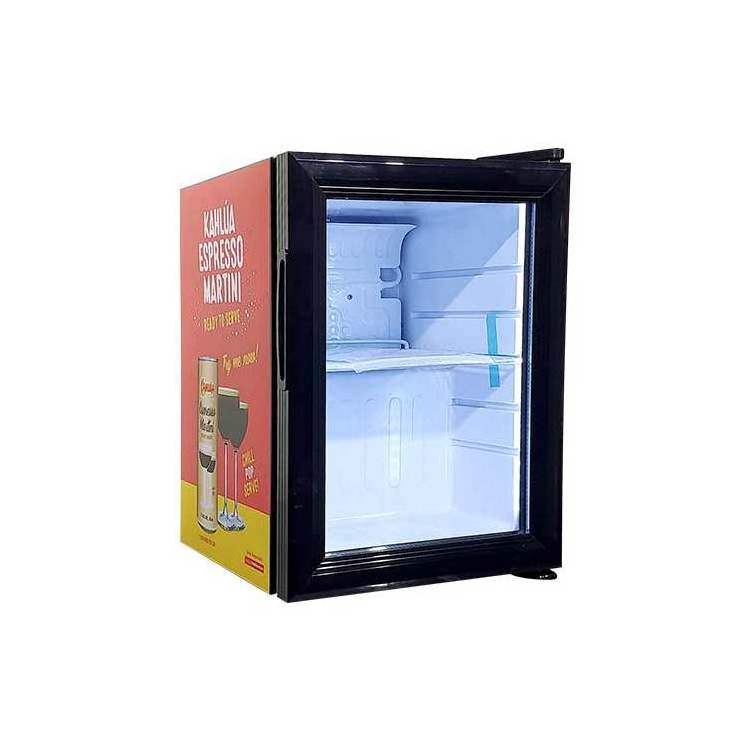 Meisda SC21 Commercial Glass Door Energy Drink Beer 21L Mini Countertop Display Fridge