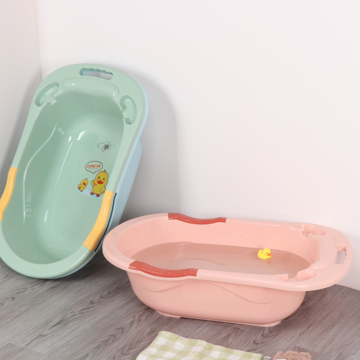 Wholesale Plastic Babies Durable Newborn  Baby Bath Tub Toddler Infant Bathroom Tub Baby Spa Bathtub