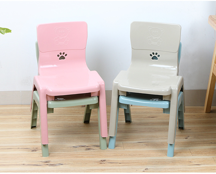 Factory Wholesale Multi-function Home Preschool Plastic Chairs For Kids Stackable Stool