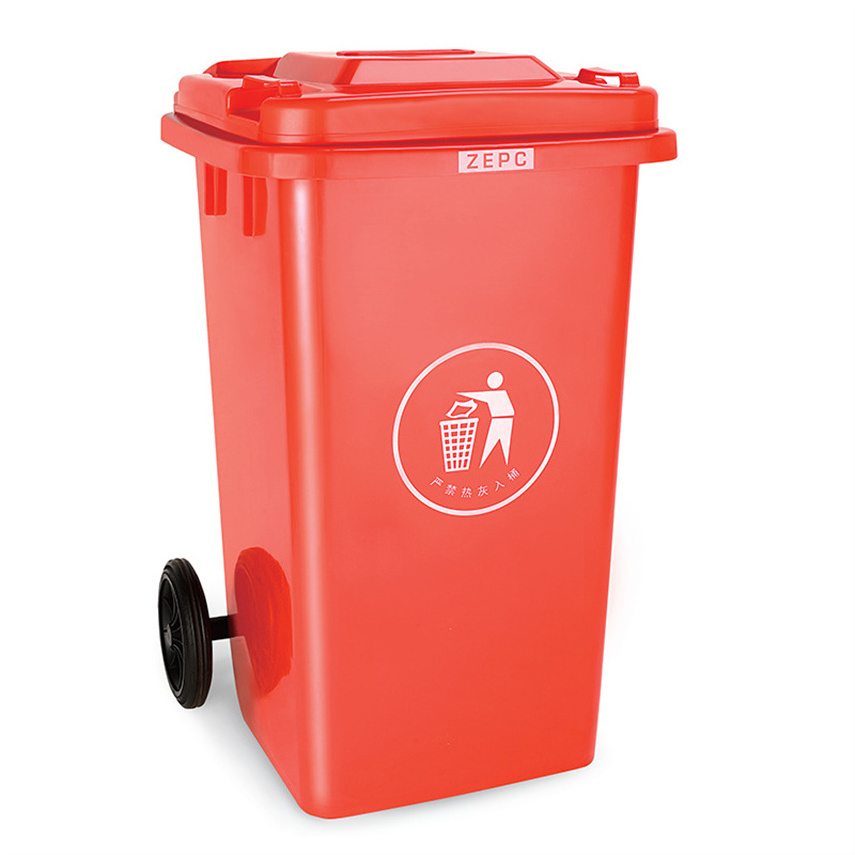 Wholesale 360 Liter Cheap Price Wheeled Garbage Containers Recycle Dustbin Sorting Trash Can 360l Plastic Wheelie Waste Bin