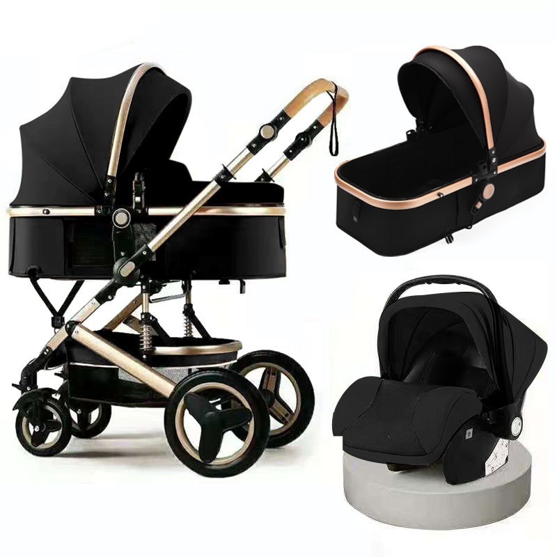 2023 Multi-functional Portable Baby Stroller  3 In 1  Baby Stroller  Wholesale Poussette Bebe Stroller For Baby