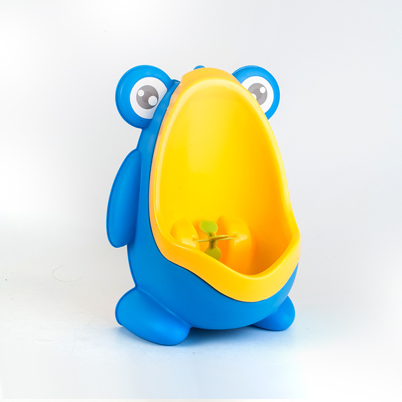 Cute Frog Standing Potty Training Urinal for Boys Toilet with Funny Aiming Target