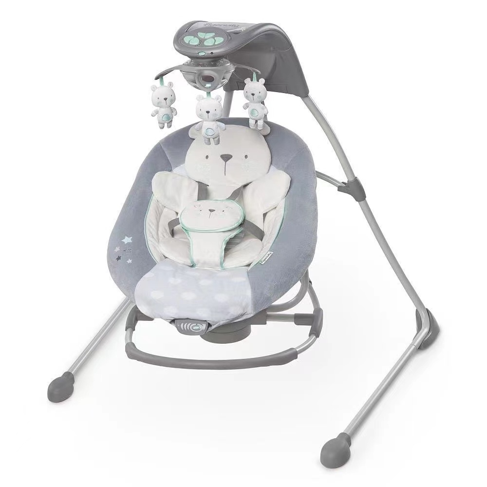 Best Seller Electric Multifunction Newborn Baby Swing Chair Plastic Swing with Music