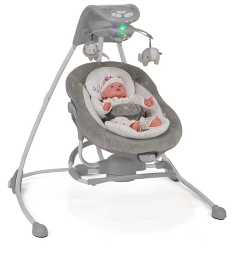 Best Seller Electric Multifunction Newborn Baby Swing Chair Plastic Swing with Music