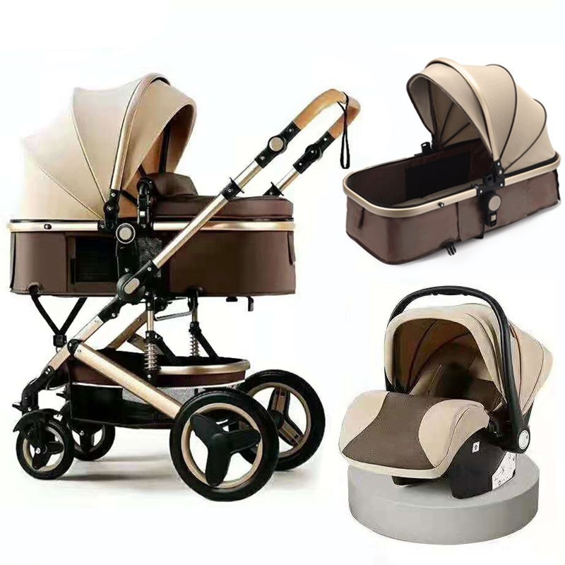 2023 Multi-functional Portable Baby Stroller  3 In 1  Baby Stroller  Wholesale Poussette Bebe Stroller For Baby