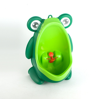 Cute Frog Standing Potty Training Urinal for Boys Toilet with Funny Aiming Target