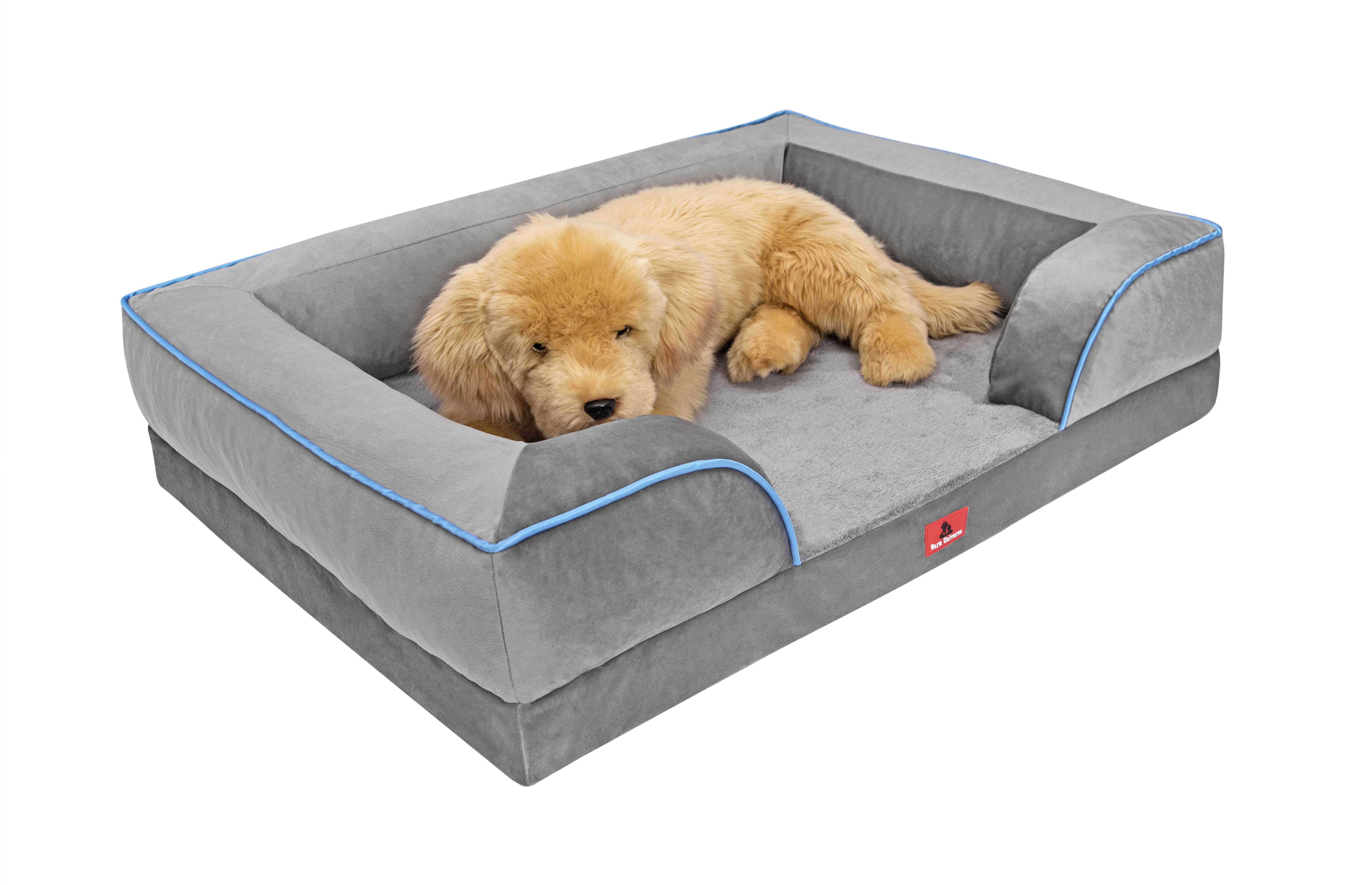 Custom Shaped Orthopedic Memory Foam Pet Dry Bed Luxury Cushion Dog Mattress