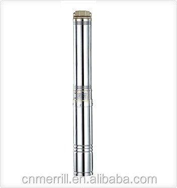 Stainless steel submersible deep well water pump