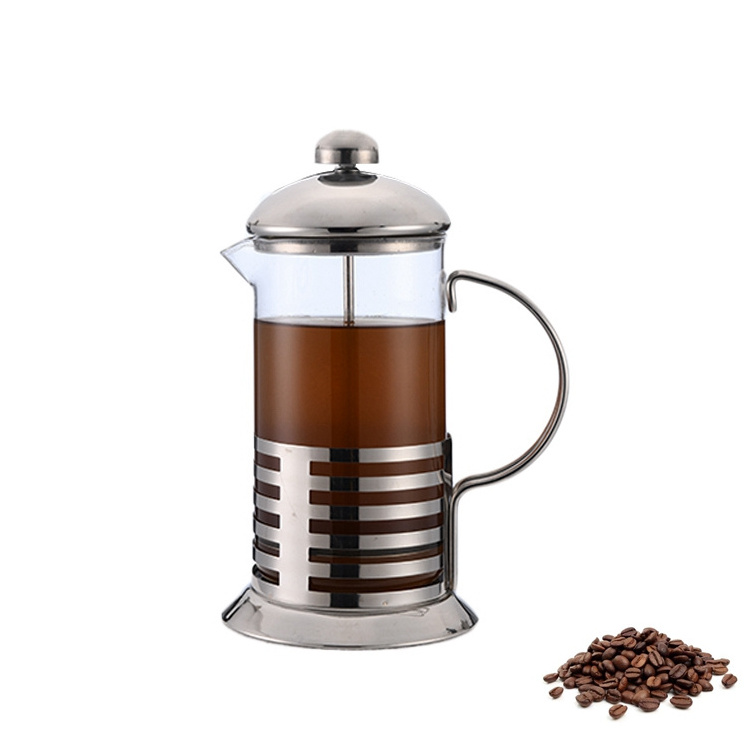 800 ML Metal Hot Coffee Press French Press Coffee Tea Maker