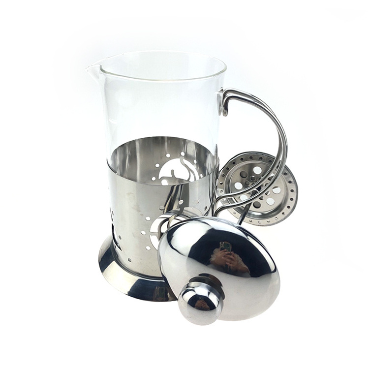 Custom Capacity Coffee Tea Maker Stainless Steel Coffee Travel French Press