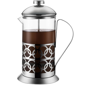 Travel Stainless Steel Thermos French Press Coffee Filter French Press For Tea Large 34 oz Carafe Coffee Presser  Brews coffee