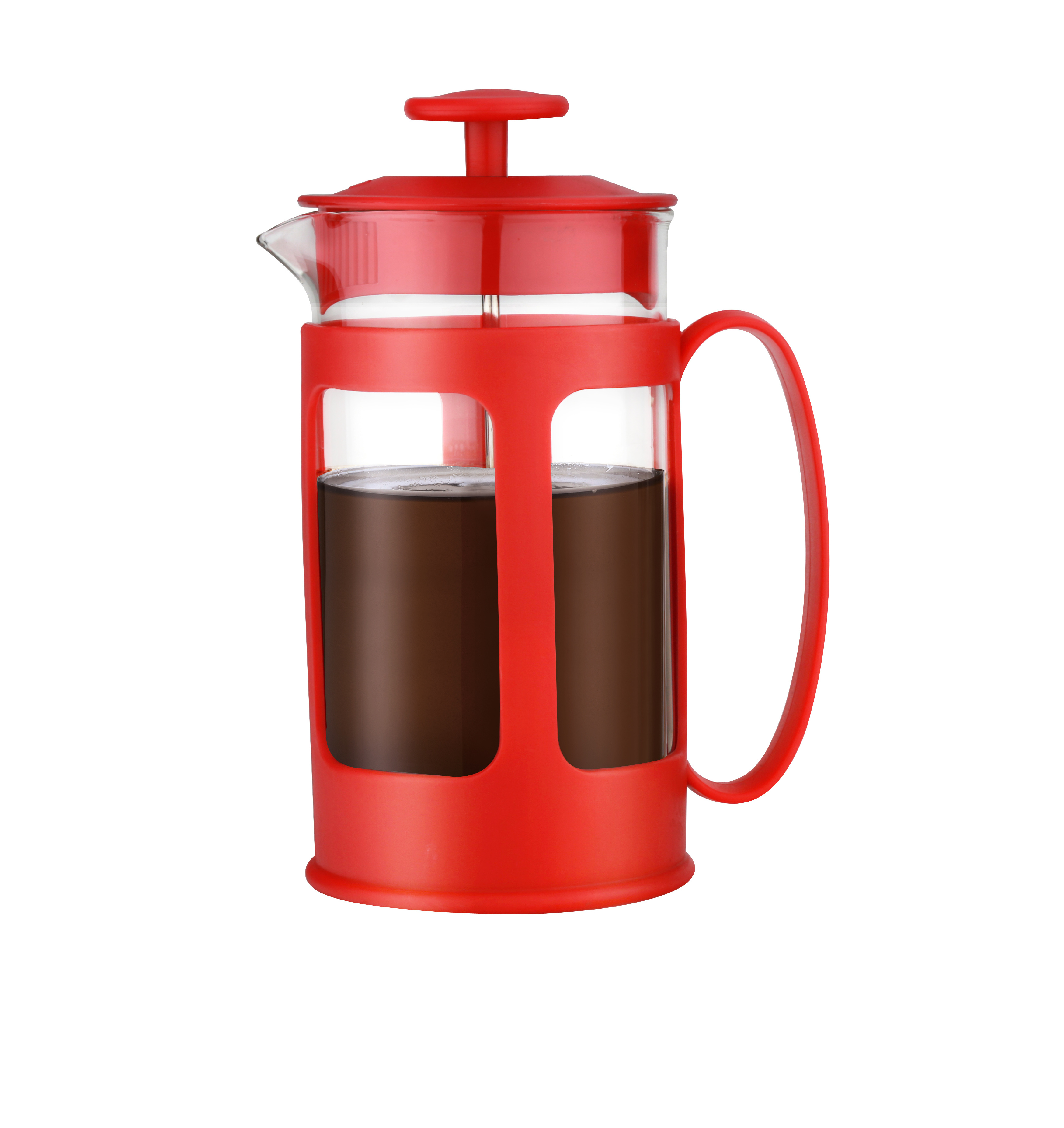 350ML 600ML Plastic French press  LFGB certificaation Plastic French Press Coffee Maker