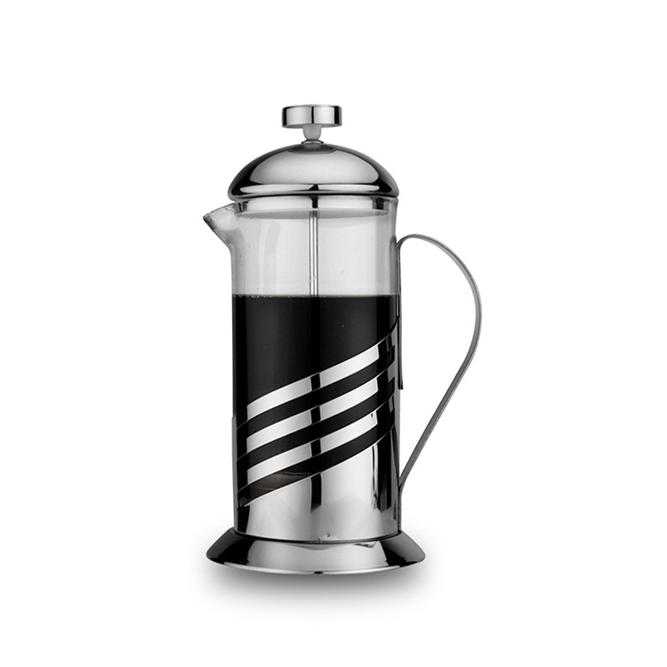 Stainless Steel Insulated Tea Large French Press Coffee Maker With Filter