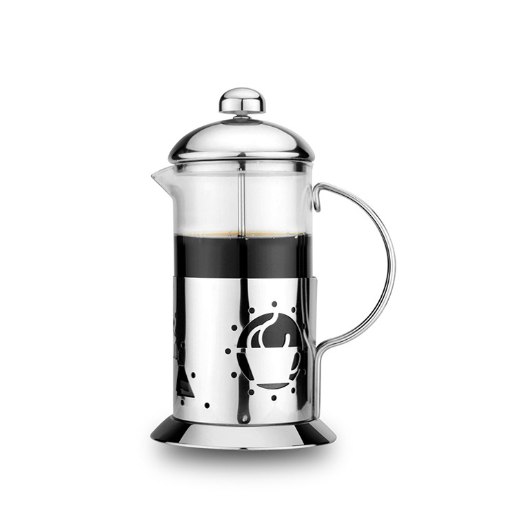 Custom Capacity Coffee Tea Maker Stainless Steel Coffee Travel French Press