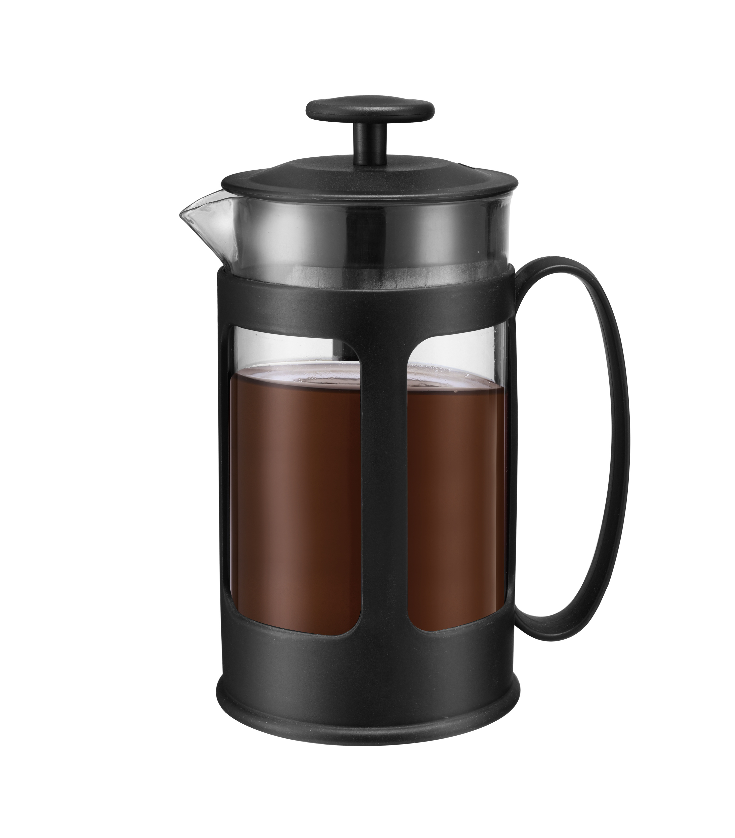 350ML 600ML Plastic French press  LFGB certificaation Plastic French Press Coffee Maker