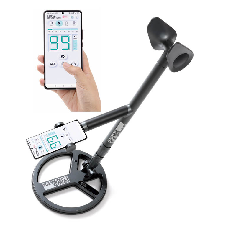 The Smart Bluetooth Metal Detector MD-99 for smart and wireless gold detector with Air Metal Detector