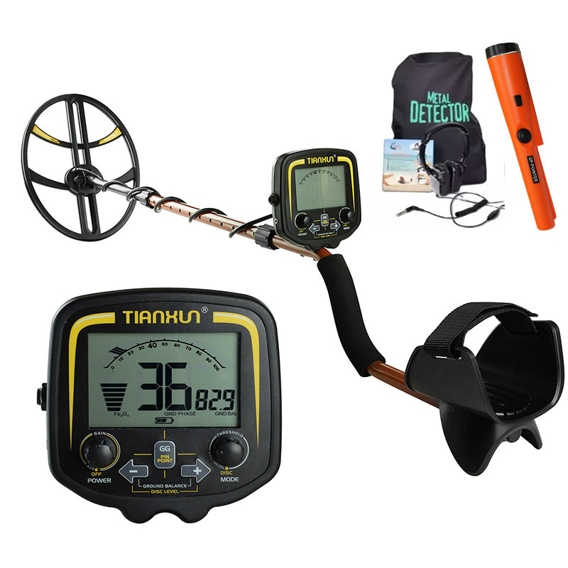 Professional metal detector TX-850 Discover deluxe underground gold detector