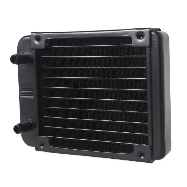 480mm Aluminum Instrument Water Liquid Cooling Heat Exchange Radiator