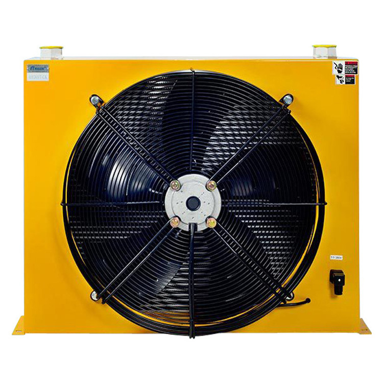 OEM plate fin heat exchanger hydraulic oil cooler aluminum excavator hydraulic oil cooler