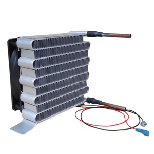 Aluminum fin mini refrigeration microchannel fin air cooler heat exchanger evaporator condenser for mini refrigeration