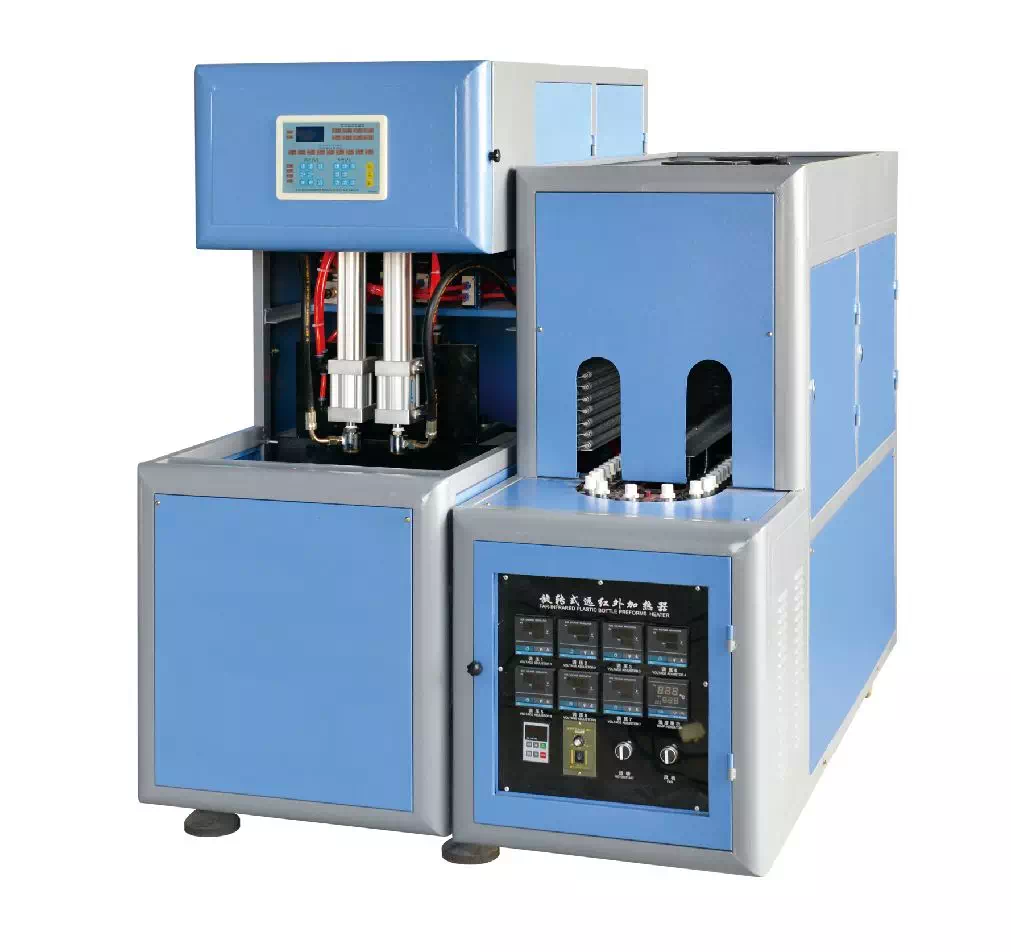 Taizhou Huangyan 2 cavities Semi-Automatic PET Bottle Machine / Blowing Machine / Blower