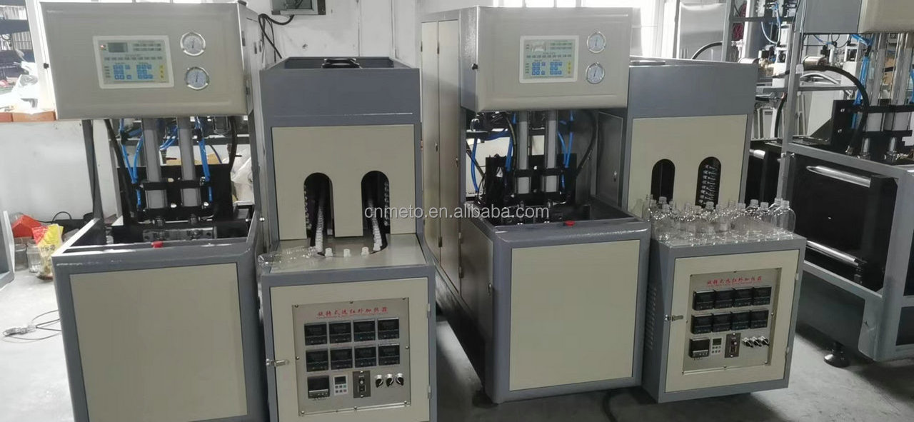 2 cavity Semi-Automatic Mineral Water Beverage Bottle Blowing Machine in Stock Supply-Stretch Blow Moulding Machines