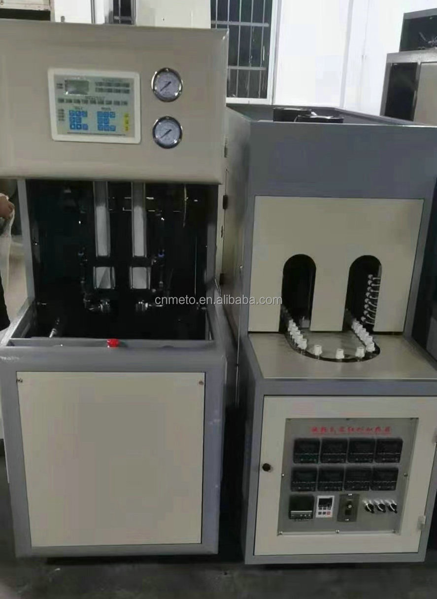 2 cavity Semi-Automatic Mineral Water Beverage Bottle Blowing Machine in Stock Supply-Stretch Blow Moulding Machines