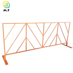 Portable Traffic Metal Security Bike Barrier Pedestrian Temporary Fence Barrier Concert Temporary Security Fence Panels