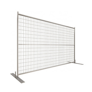 Canada Standard Construction Site Temporary Fencing for Sales Portable Galvanized Fence Panels