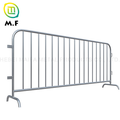 Customized PVC Coated Crowd Control Barriers Fence panels Sustainable Temporary Fence Traffic Safety Barrier