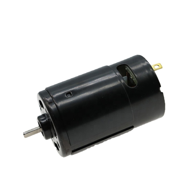 Mglory dc motors manufacturer RS550 dc 3v-6v gear motor half metal dual-shaft gear motor robot intelligent vehicle speed reducer