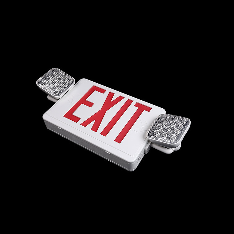 Led Exit Sign Ac 277avc Red Green Emergency Exit Lights Battery Backup Commercial Grade Exit Sign Light