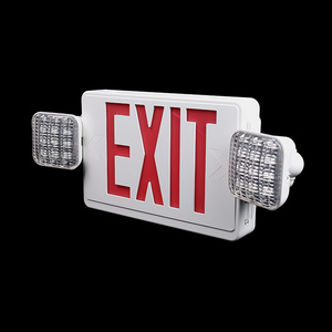 Led Exit Sign Ac 277avc Red Green Emergency Exit Lights Battery Backup Commercial Grade Exit Sign Light