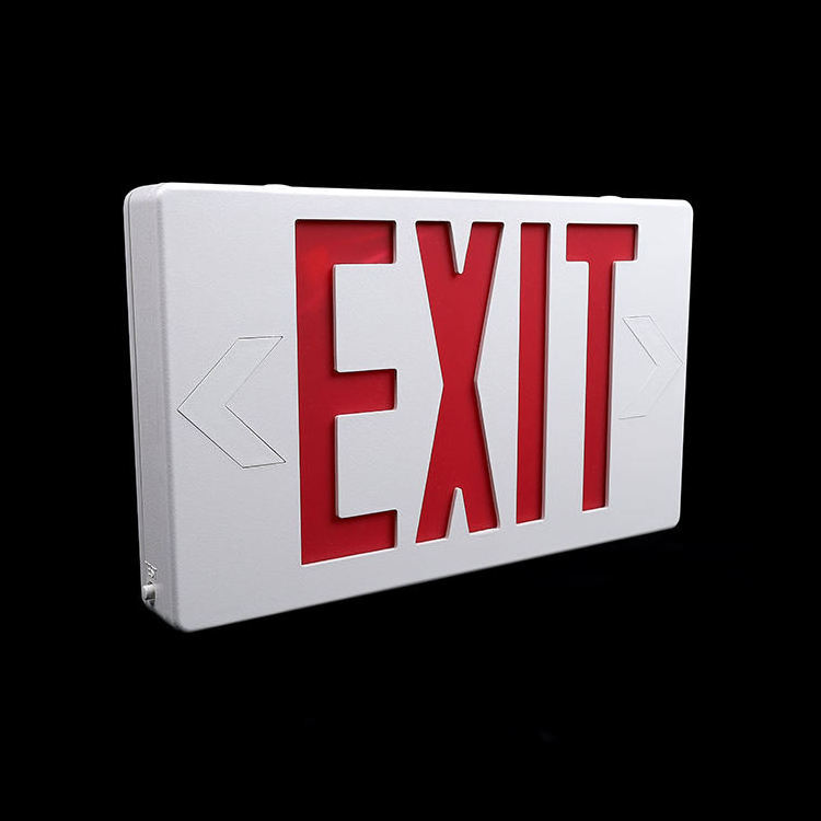 Fire Rechargeable Emergency Exit 4w Light Commercial Industrial Lighting Safety Exit Lights Signs