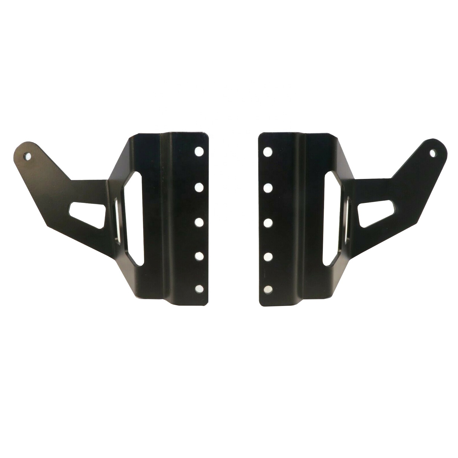 High Quality Black Powder Coated Metal Steel Mounting Bracket For Roof Light Bar