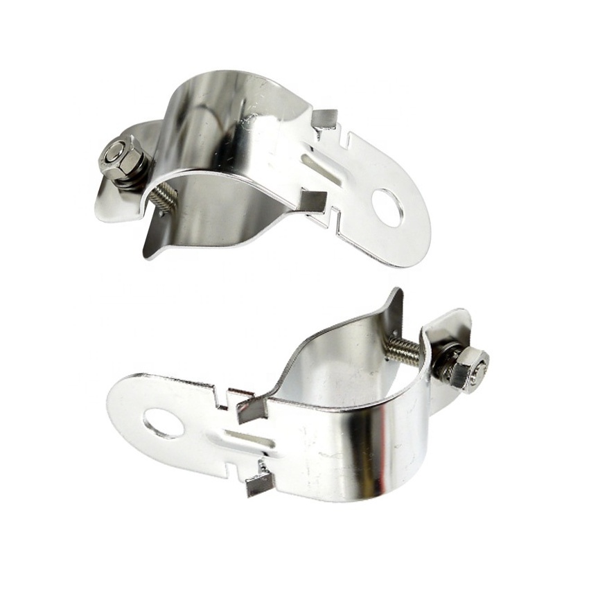 OEM Customized Polished Stainless Steel Fog Light Lamp Mounting Bracket