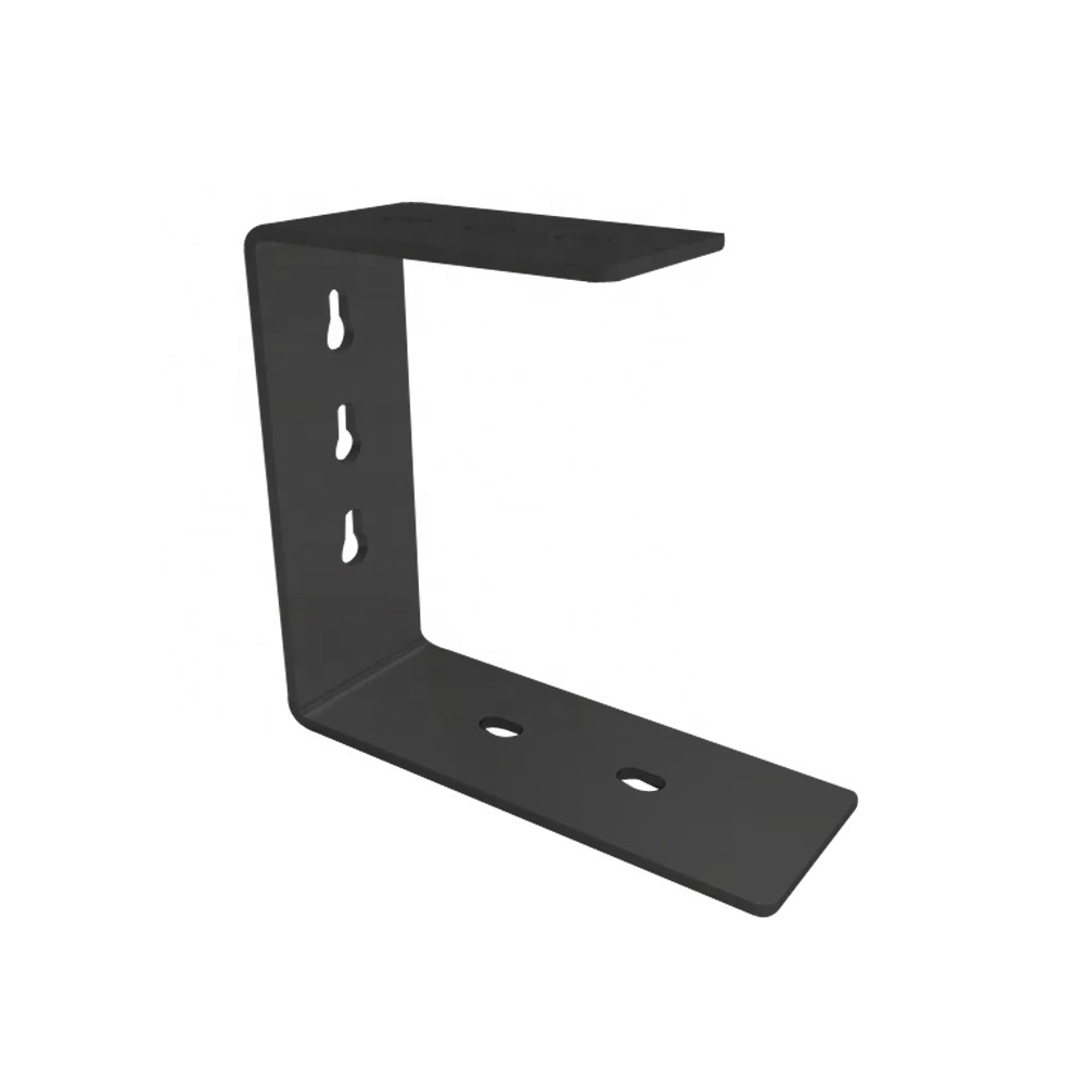 High Quality Customized White Powder Coating Metal Steel C Shaped Wall Bracket