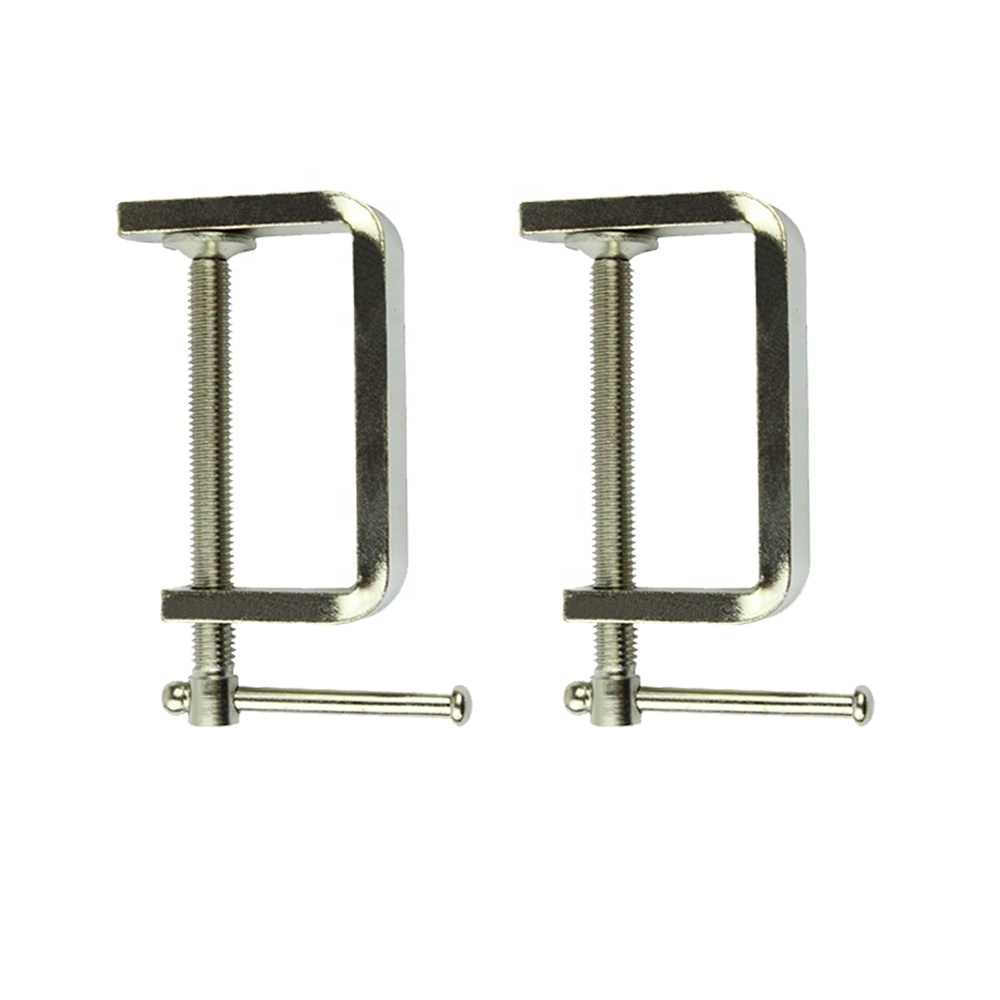 High Quality Customized Stamping Zinc Plating Desktop Steel Clamp Kit